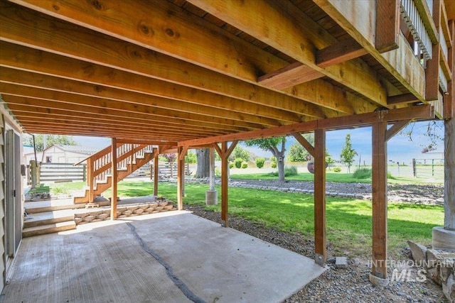 14525 Woosley, Nampa, ID 83651 - view of patio / terrace with stairs
