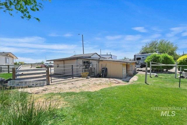 14525 Woosley, Nampa, ID 83651 - back of property with an exterior structure
