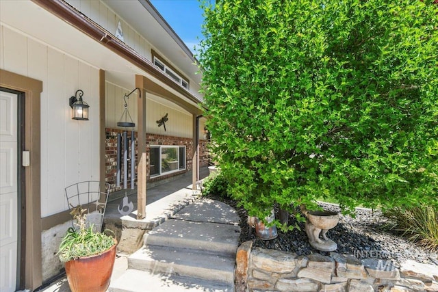 14525 Woosley, Nampa, ID 83651 - view of exterior entry with covered porch