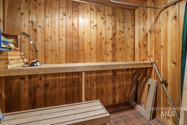 view of sauna / steam room