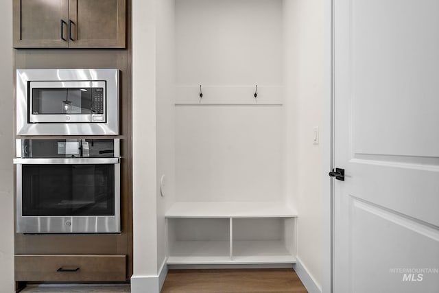 664 E Lockhart St, Meridian, ID 83646 - mudroom featuring baseboards and wood finished floors