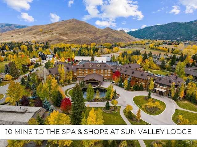 2226 Bonne Vie Condo Dr, Sun Valley, ID 83353 - drone / aerial view of mountains