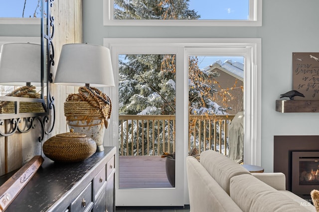 2226 Bonne Vie Condo Dr, Sun Valley, ID 83353 - entryway featuring healthy amount of natural light