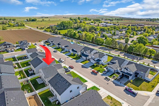 1266 S Wiston Ave, Kuna, ID 83634 - aerial perspective of suburban area