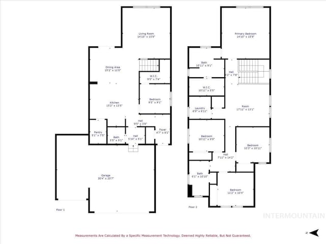 8450 S Bogus Ridge Ave, Boise, ID 83716 - floor plan / room layout