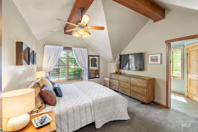23 Golden Bar Ct, Donnelly, ID 83615 - carpeted bedroom featuring a ceiling fan and baseboards