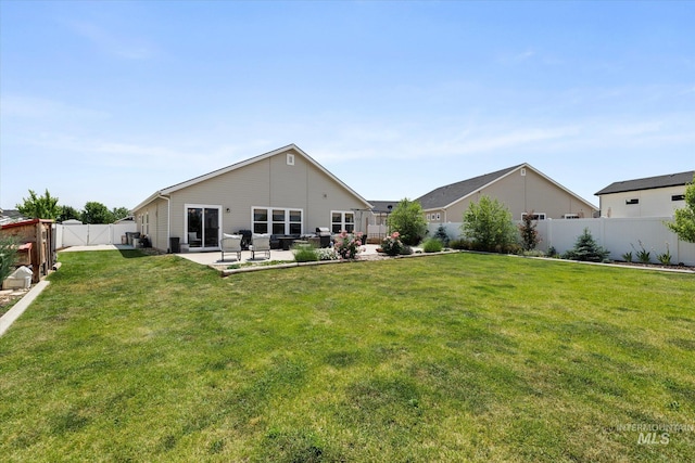 2188 Navigator St, Middleton, ID 83644 - rear view of property with a patio area and a fenced backyard