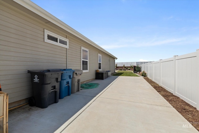 2188 Navigator St, Middleton, ID 83644 - fenced backyard with a patio