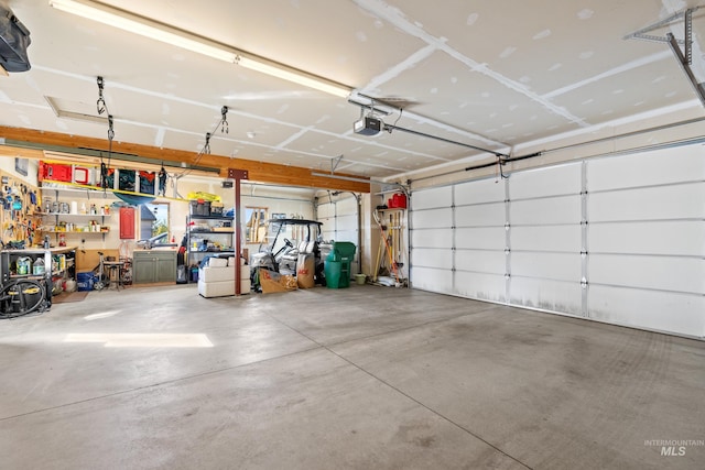 306 Otter Pond Ln, Mccall, ID 83638 - garage featuring a garage door opener