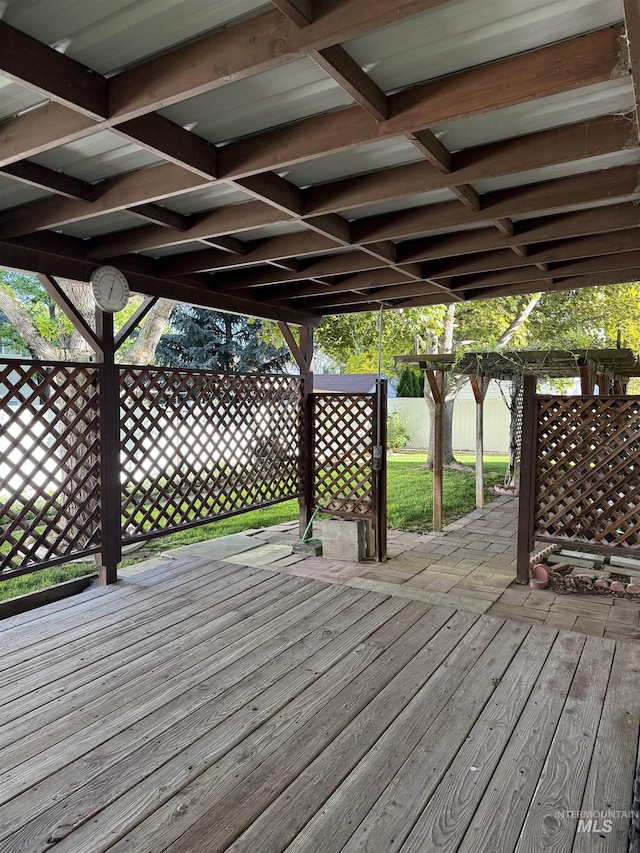 625 Trotter Dr, Twin Falls, ID 83301 - wooden deck featuring fence