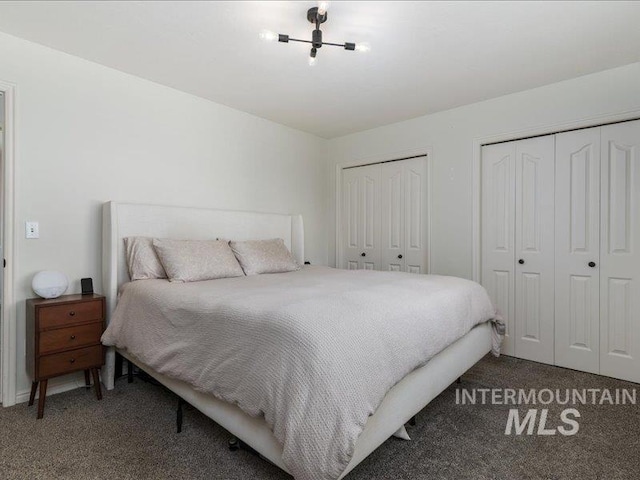 5287 Stuart Ave, Chubbuck, ID 83202 - carpeted bedroom with two closets