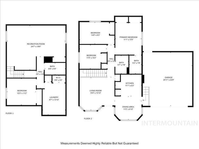 5287 Stuart Ave, Chubbuck, ID 83202 - floor plan / room layout