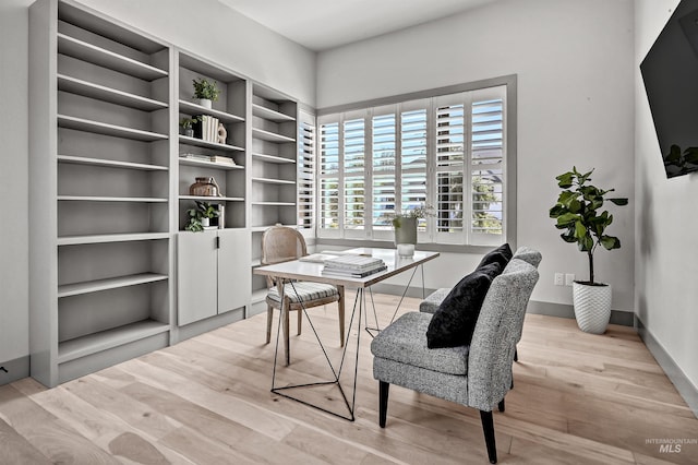 1771 S Riparian Way, Eagle, ID 83616 - office featuring wood finished floors and baseboards