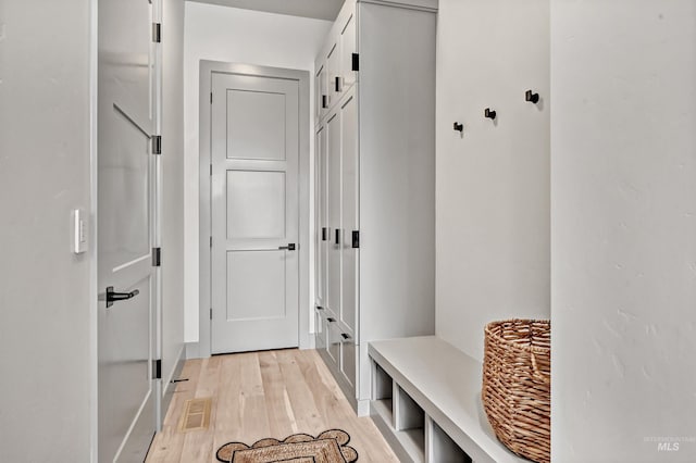 1771 S Riparian Way, Eagle, ID 83616 - mudroom with light wood-type flooring
