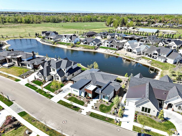 1771 S Riparian Way, Eagle, ID 83616 - aerial view of residential area featuring a nearby body of water