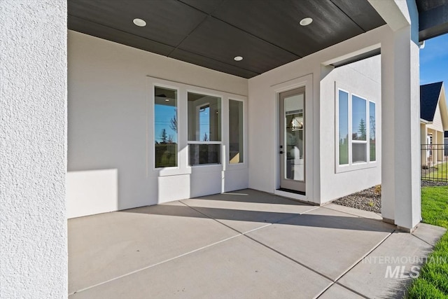 6511 W Donatella St, Eagle, ID 83616 - view of patio / terrace with fence