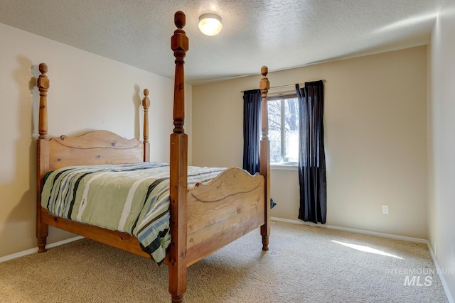 1587 N Firebrick Dr, Kuna, ID 83634 - carpeted bedroom with a textured ceiling and baseboards