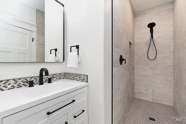 1910 W Campo Ln, Eagle, ID 83616 - full bathroom featuring tiled shower and vanity