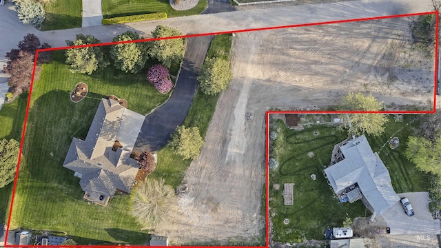 1910 W Campo Ln, Eagle, ID 83616 - view of property location with property parcel outlined