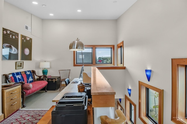 2809 Hampton Ct, Moscow, ID 83843 - living room with a towering ceiling and recessed lighting