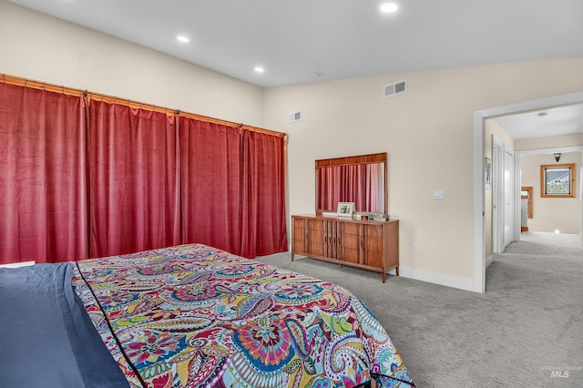 2809 Hampton Ct, Moscow, ID 83843 - bedroom with carpet floors, recessed lighting, and baseboards