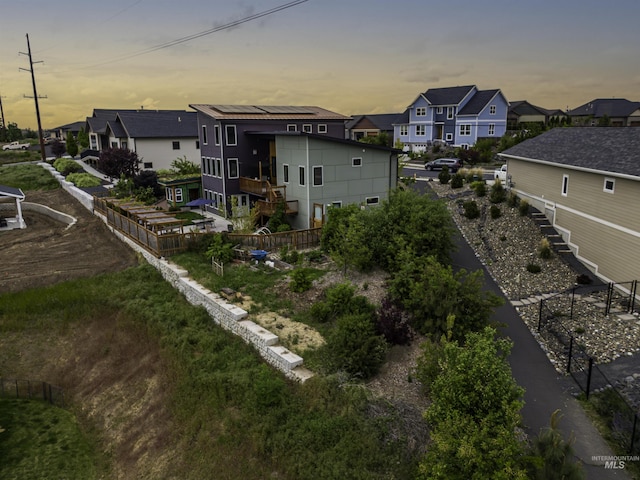 2809 Hampton Ct, Moscow, ID 83843 - aerial view of residential area