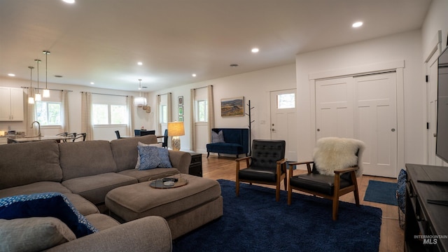 1147 Driscoll Ridge Rd, Troy, ID 83871 - living room with recessed lighting