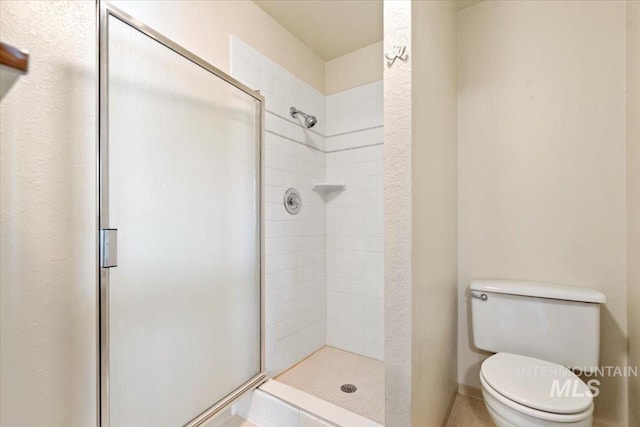 3493 N Buckboard Way, Boise, ID 83713 - bathroom with a stall shower and toilet