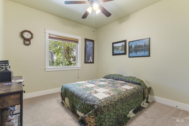 2310 W Herron Loop, Nampa, ID 83686 - bedroom with carpet floors and ceiling fan
