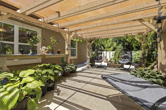 2310 W Herron Loop, Nampa, ID 83686 - view of patio / terrace with a pergola