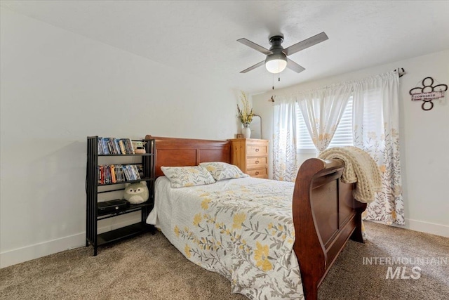 15916 Hill Top Cir, Wilder, ID 83676 - bedroom with light colored carpet and ceiling fan