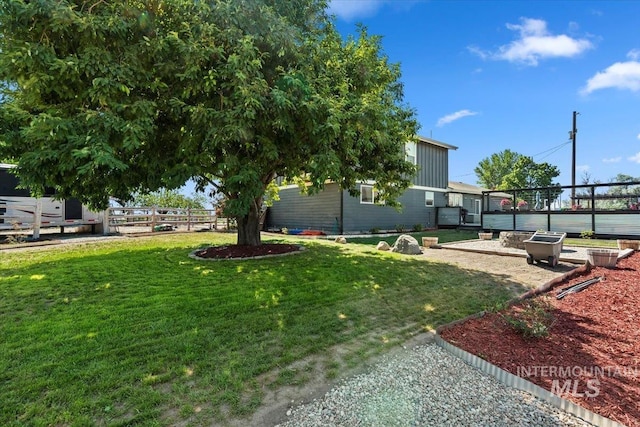 15916 Hill Top Cir, Wilder, ID 83676 - view of yard