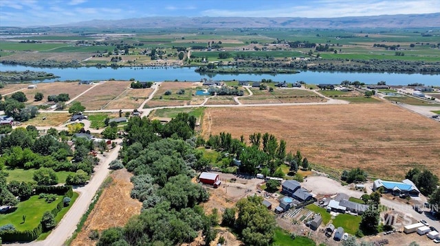 15916 Hill Top Cir, Wilder, ID 83676 - aerial overview of property's location with rural landscape