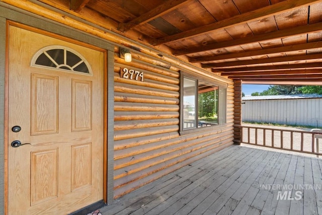 2974 Ua Ave, Emmett, ID 83617 - view of deck