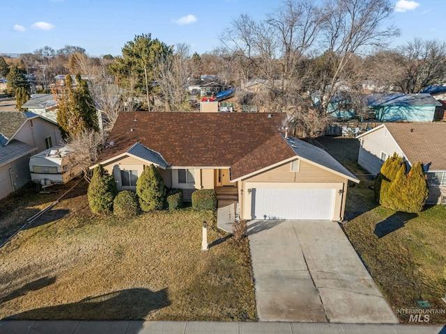 81 N Mirage St, Nampa, ID 83651 - aerial view featuring a residential view