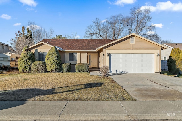 81 N Mirage St, Nampa, ID 83651 - ranch-style house featuring a garage and concrete driveway