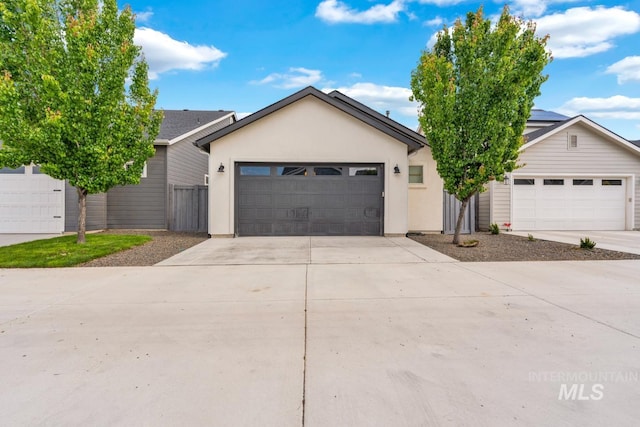 10179 Silversun St, Nampa, ID 83687 - single story home with a garage and stucco siding