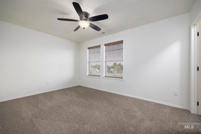 12476 W Kempshire Ct, Star, ID 83669 - carpeted empty room featuring a ceiling fan and baseboards