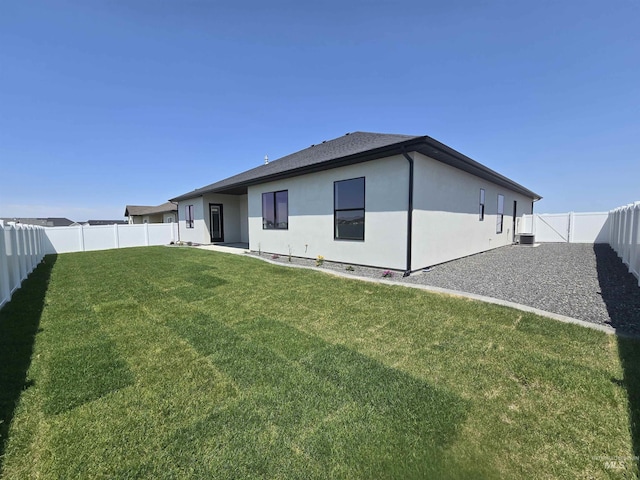 547 Full Moon Way, Twin Falls, ID 83301 - back of property with a fenced backyard and stucco siding