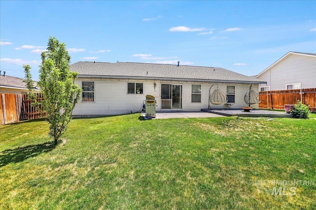 197 Cedarpark Cir, Twin Falls, ID 83301 - rear view of house featuring a patio