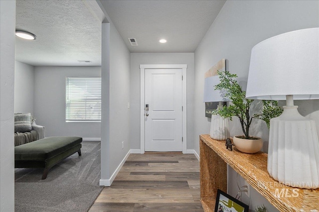 4849 N Willowside Ave, Meridian, ID 83646 - entryway with baseboards and wood finished floors
