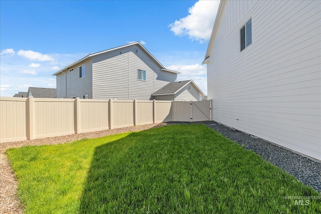 4849 N Willowside Ave, Meridian, ID 83646 - view of yard featuring a gate