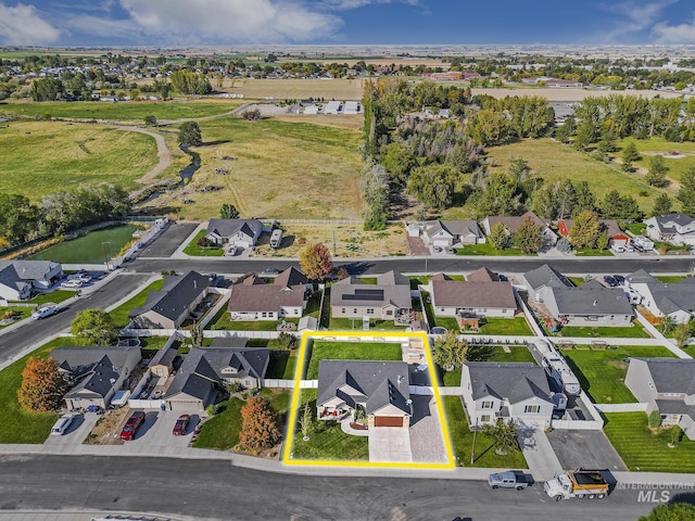 812 Kelli Ln, Filer, ID 83328 - bird's eye view with a residential view
