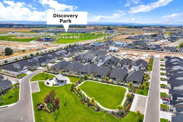 2477 E Galleon Ln, Meridian, ID 83642 - aerial view of residential area
