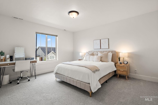 205 S Sunniva Ave, Kuna, ID 83634 - carpeted bedroom with a desk and baseboards