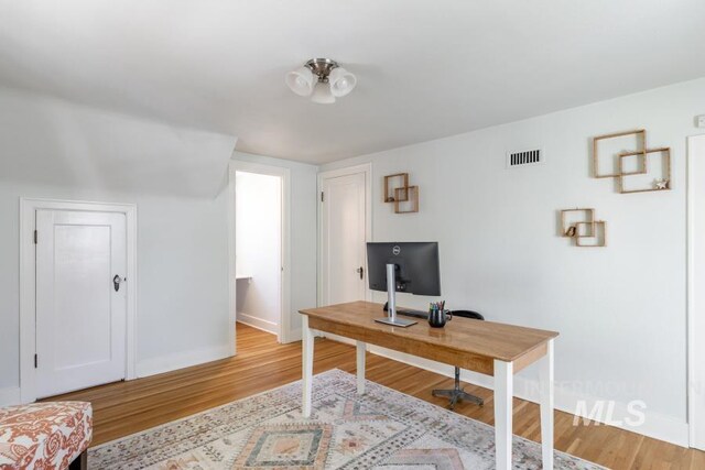 517 E C St, Moscow, ID 83843 - office featuring baseboards and light wood finished floors