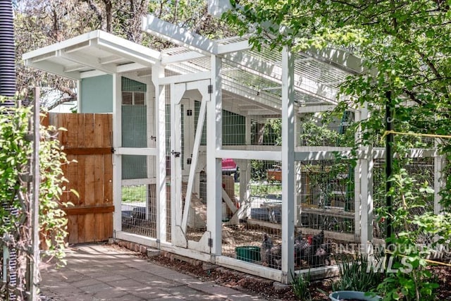 517 E C St, Moscow, ID 83843 - view of poultry coop with fence