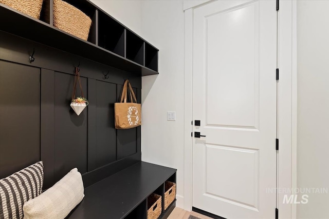 view of mudroom