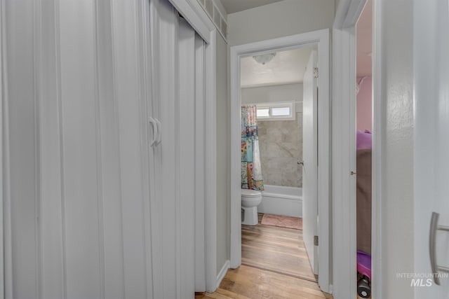 1035 N 7th Ave N, Payette, ID 83661 - hallway featuring light wood-type flooring