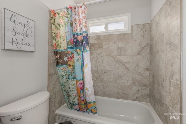 1035 N 7th Ave N, Payette, ID 83661 - full bathroom with shower / bathtub combination with curtain and toilet